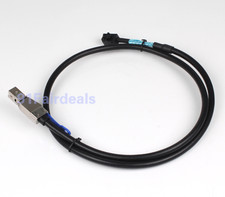2Pcs/lot 1M SFF-8644 to SFF8643 HD Mini SAS 12G SAS DATA Server Raid Cable USA picture