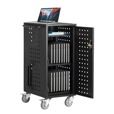 Uimoso Charging Cart Mobile Locking Storage 20 Devices for Laptop & Tablet picture
