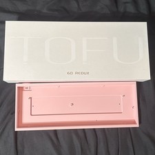 KBDFANS Tofu60 Redux Case E-coating Light Pink (Without Brass weight bar)  | USA picture