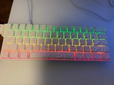 DAREU COOL60 Gaming Keyboard White JP Layout Unused picture