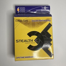 VANTEC 80MM 2050 RPM Stealth Double Ball Bearing Fan - Black - # SF8025L picture