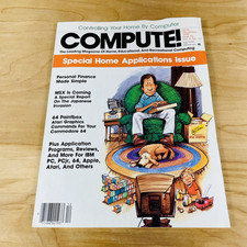 COMPUTE American home computer magazine Vol. 6, No. 12, Issue 55 December 1984 picture