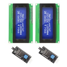 2 PCS IIC I2C TWI Serial LCD 2004 20x4 Blue Backlight Module For Raspberry Pi picture