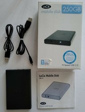 Lacie Mobile Disk 250GB. Plug & Play. Model 301267. picture