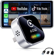 Wireless CarPlay Adapter for iPhone – 2027 4-in-1 Dongle with AirPlay & Screen picture