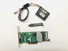 LSI MegaRAID 9266-8i 1gb Cache SATA/SAS Controller Card with+ LSI CVM01  Battery picture