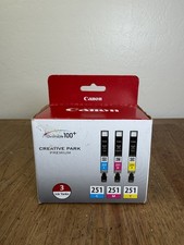 Canon CLI-251 (6514B009) Ink Cartridge - 3 Pack MG5420, MX922, MG7120, MG6420 picture