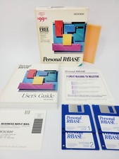 Microrim Personal R:Base 1.0 Vintage Software (IBM PC, 3.5