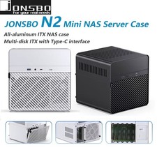 JONSBO N2 Mini ITX NAS Case 5+1 Bay Aluminum, 65mm CPU Cooler Support picture