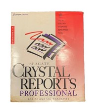 SEAGATE CRYSTAL REPORTS PROFESSIONAL 5.0 PC SQL DATABASES 16Bit 3.5