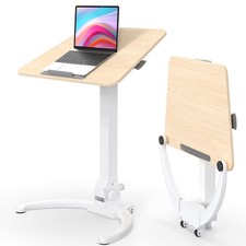 Mobile Standing Desk JOY worker Foldable Pneumatic Adjust picture