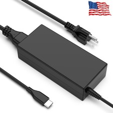 65W Laptop Charger Type-C USB-C AC Adapter for Acer/Lenovo/Dell/HP Computer X360 picture
