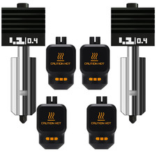 2 Pack 0.4Mm Standard Hotend Nozzle Replacement for 3D Printer picture