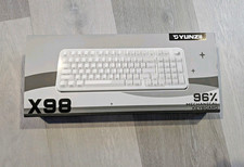 YUNZII X98 Mechanical Wireless Keyboard QWERTY EN Transparent Clear picture