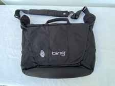 Timbuk2 Small Messenger Bag Black Gray Laptop Crossbody Commuter Padded Work Bag picture