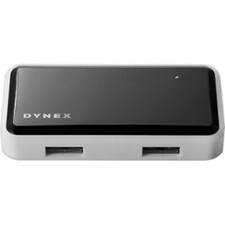 NEW Dynex DX-PCH5421 4-Port USB 2.0 Powered Device Hub 480Mbps PC/Mac Computer picture