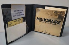 Millionaire for PC/MS-DOS with manual and case Vintage IBM Stock Market picture