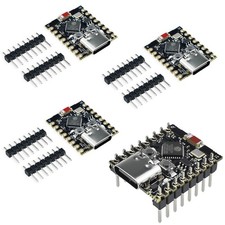 SATUY 4Pcs ESP32-C3 Super Mini Development Board, - ESP32 C3, Black picture