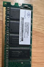 1GB (2x512MB) PC3200 DDR-400 RAM Kit NANYA NT512D64S8HC0G-5T CL3 DDR1 picture