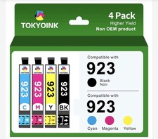 923 Ink Cartridges 4 Pack Replacement TOKYOINK picture
