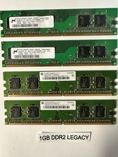 1GB DDR2 RAM Lot (4x256MB) PC2-4200 533MHz DIMM – Retro / Legacy Desktop Memory picture