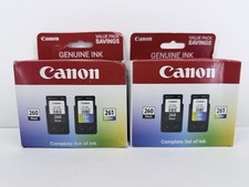 Canon PG-260 Black & CL-261 Color Ink Cartridge (Lot Of 2)  picture