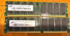 Micron 512MB (2x256MB) DDR SDRAM PC-2100 DDR-266 184-Pin DIMM Non-ECC picture