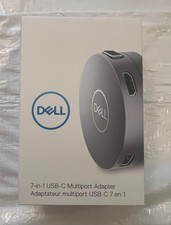 New Sealed Dell Pro DA310 7-in-1 USB-C Travel Hub - Gray picture