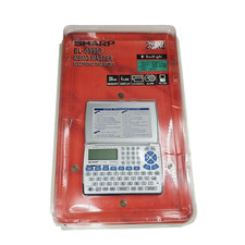 Sharp EL-6895P Memo Master Electronic Organizer 256KB PC Link Calendar Alarm New picture