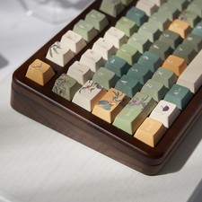 Cherry Profile PBT DyeSub Keycaps Set 152 Keys for Cherry MX Green Box picture