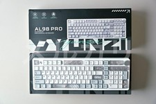 YUNZII AL98 PRO Dual-8K Mechanical Keyboard JP Candy Linear Switch White Tested picture