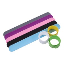 8 Pcs Silicone Snap Ring Tie Ties for Cords Reusable Cable Straps Organizer picture