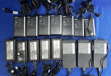 Lenovo OEM 230W + 170W AC Adapter Charger Yellow Slim Square Tip Mixed Lot of 15 picture