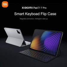 Original Xiaomi Pad 7/7 Pro Smart Keyboard Flip Leather Case 11.2