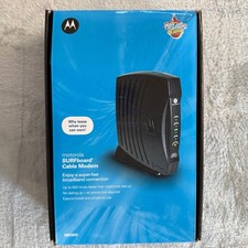 Motorola SURFboard SB5101U Cable Modem DOCSIS 2.0 w/ Box Cables CD SB5101 picture