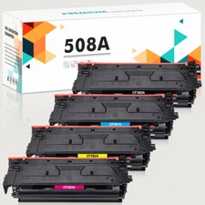 4x Toner CF360A 508A Black Color Set for HP Laserjet Enterprise M553x MFP M577c picture