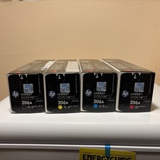 HP Genuine Original 206A Laser Toner Cartridges Black,Cyan,Magenta,Yellow set picture