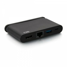 USB-C® 4-in-1 Compact Dock w/HDMI®, USB-A, Ethernet, & USB-C Power Delivery-C2G picture