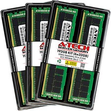 A-Tech 192GB 6x 32GB 2Rx4 PC4-21300R DDR4 2666 ECC REG RDIMM Server Memory RAM picture