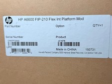 HP A6600 FIP-210 Flexible Interface Platform Module JC167B 6600 Router NEW picture