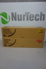 Lot 2 Xerox WorkCentre 7132 7232 7242 Yellow Magenta Toners 006R01263 006R01264 picture
