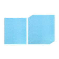 50 Pcs Sticker Paper for Printer 50 Pcs Full Sheet A4 Sticker Labels Blue picture