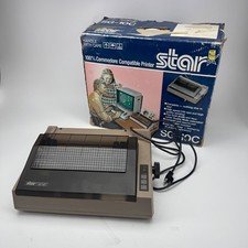 Star Micronics SG-10C Dot Matrix Printer 120 CPS Commodore Compatible Powers On picture