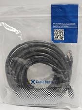 CABLE MATTERS 25FT CAT6a 550MHz SNAGLESS SHIELDED (SSTP/SFTP GIRABIT EATHERNET P picture