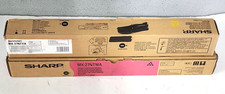 Sharp MX-27NTMA Magenta MX-27NTYA Yellow Toner Cartridge New Sealed Box Lot Of 2 picture