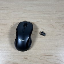 Logitech M510 Wireless LASER Mouse Metallic Blue & Light Gray +Unifying Receiver picture