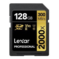 Lexar Professional 128GB 2000x UHS II SDXC Memory Card FAST Storage picture