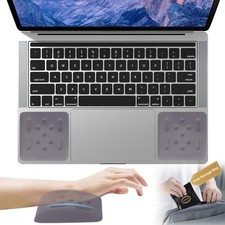 Upgraded Ergonomic Memory Foam Laptop Wrist Rest Computer Keyboard Pad Gray picture