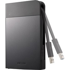 Buffalo HDPZN2.0U3B 2TB Portable Hard Drive USB 3.0 Rugged picture