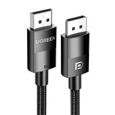 UGREEN 8K VESA Certified DisplayPort Cable, DP 1.4 Display Port 3.3FT, Black picture